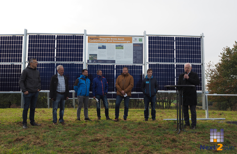 next2sun vertikale photovoltaik