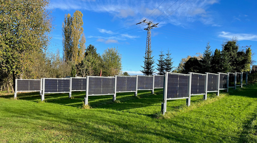 Agri-PV in Eppelborn Baustück