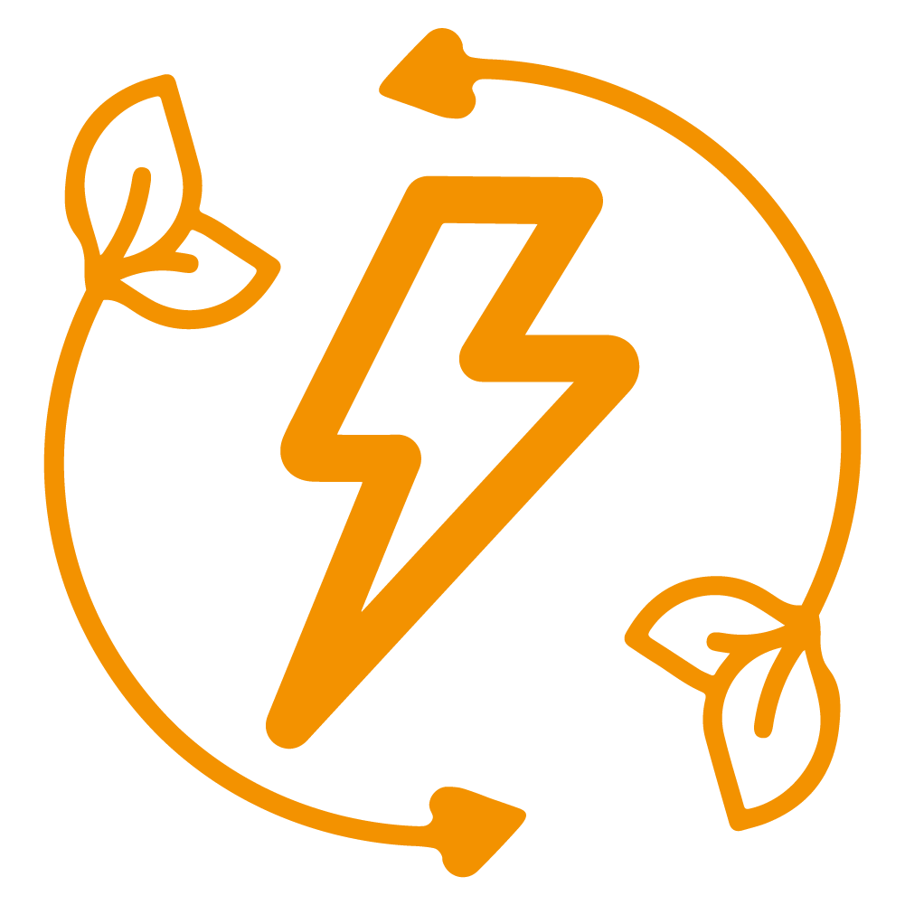 Dekoratives Icon Energiewende_gelb