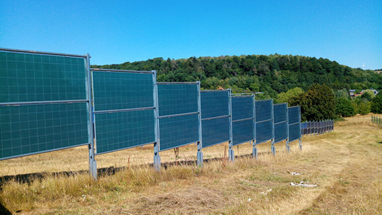 Next2Sun vertikale photovoltaik