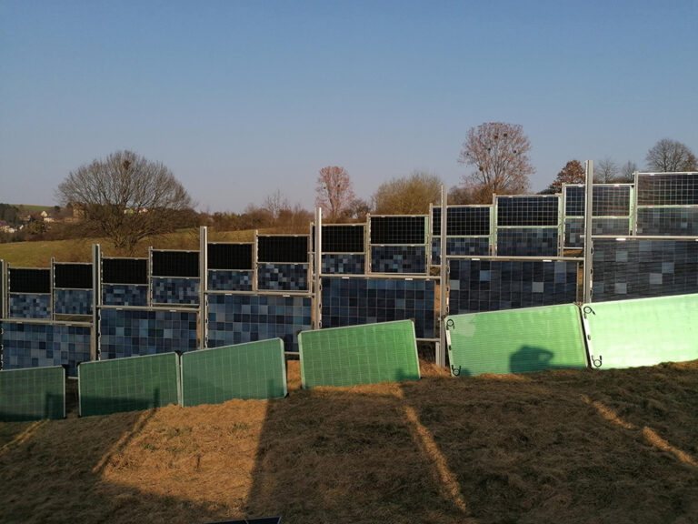 Next2Sun vertikale photovoltaik