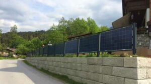 Solarzaun in Scheffau, Tirol