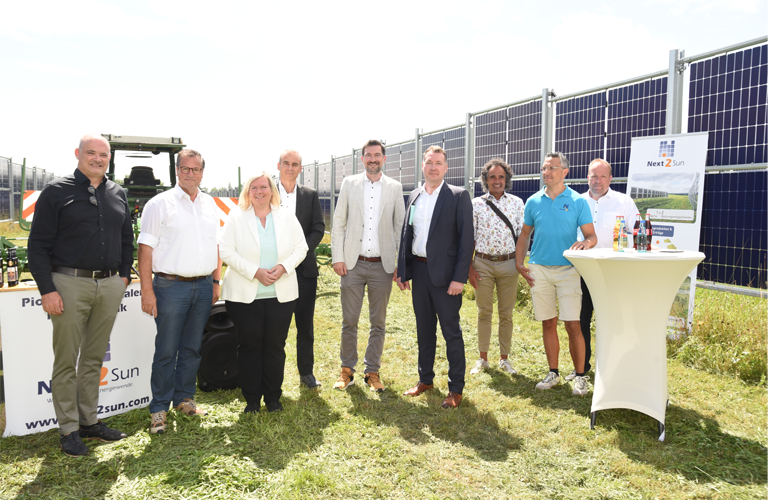 Next2Sun vertikale photovoltaik