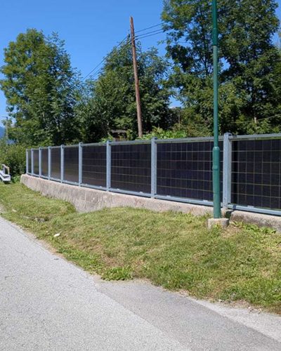 Solarzaun von Next2Sun für Privathaushalte